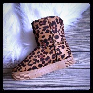 🐆 Colette leopard boot